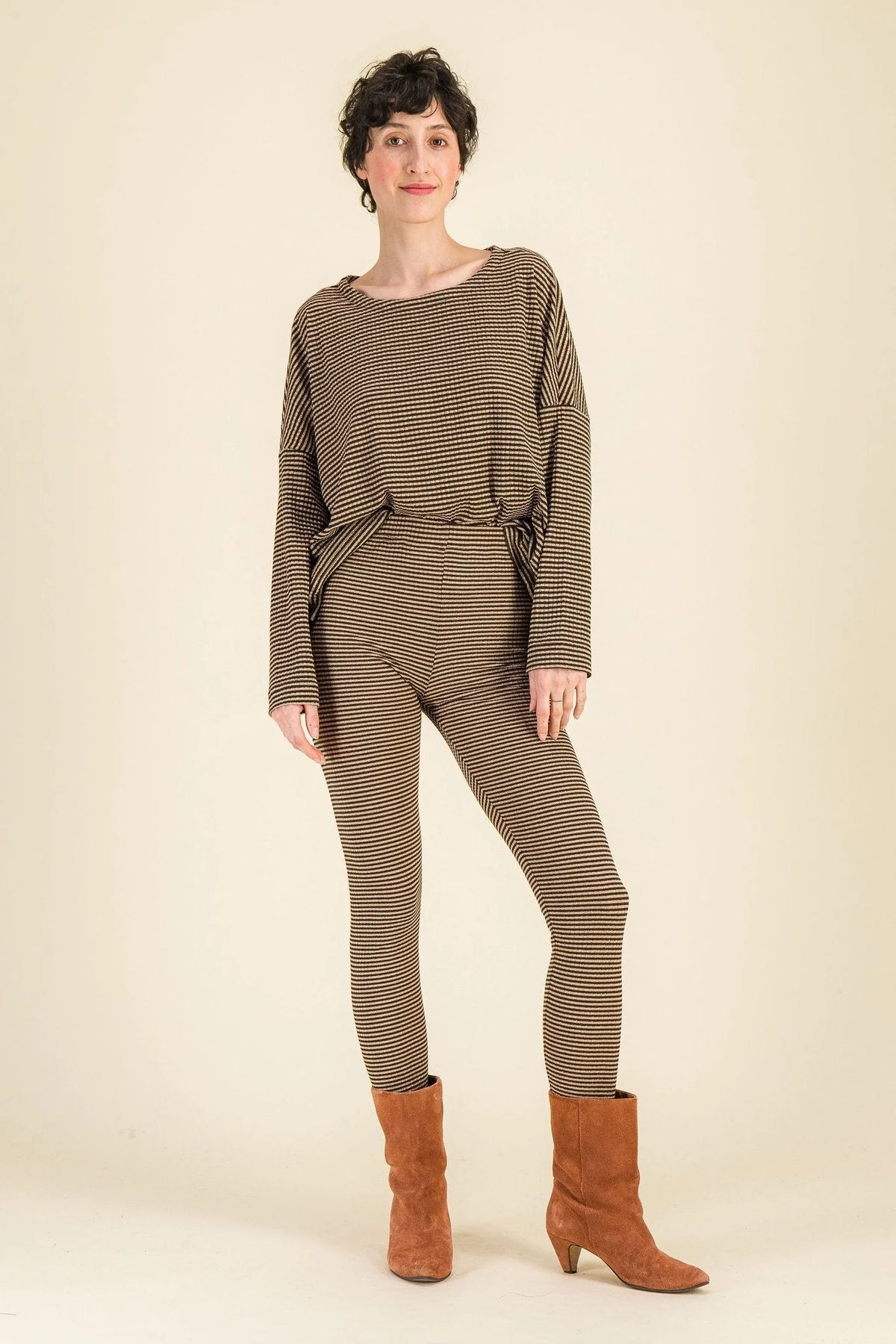 Legging Pimprenelle Doré - Sixsoeurs