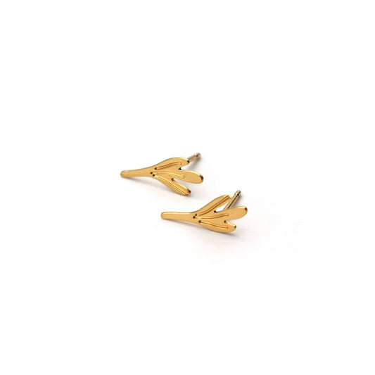 Boucles d'oreilles Puces Fenouil - Nadja Carlotti