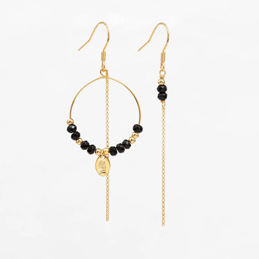 Boucles d'oreilles asymétriques - Murielle Perrotti