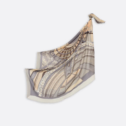 Foulard Sous le Ciel de Paris Laine - Petrusse