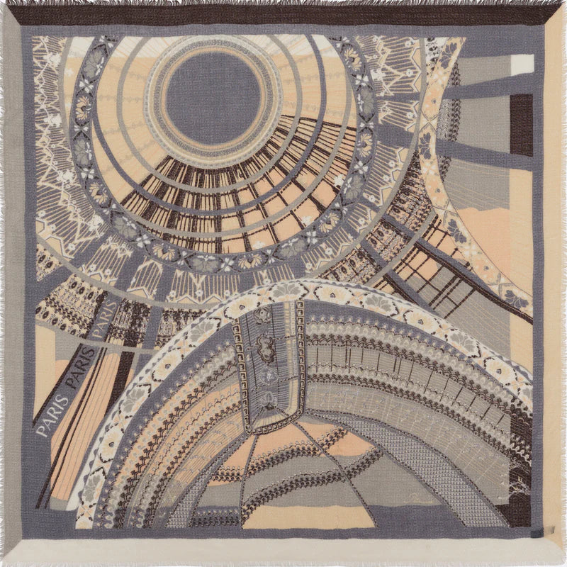 Foulard Sous le Ciel de Paris Laine - Petrusse