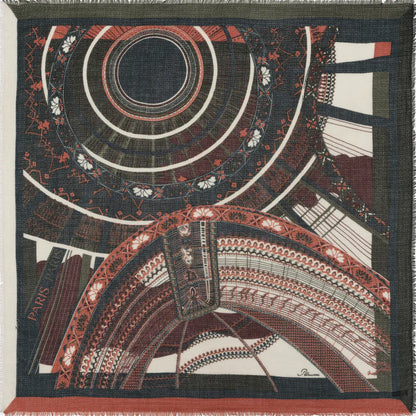 Foulard Sous le Ciel de Paris Laine - Petrusse