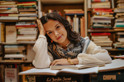 Foulard Sous le Ciel de Paris Laine - Petrusse
