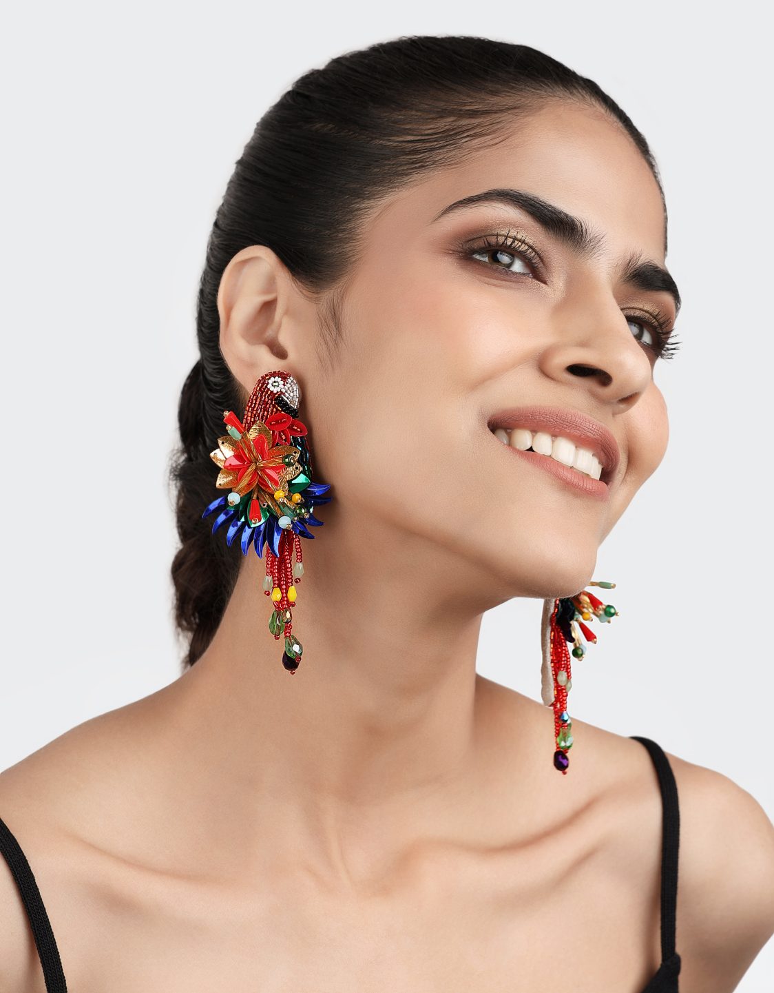 Boucles d'oreilles Parrot - Olivia Dar