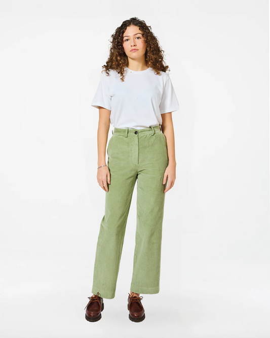 Pantalon Smokey Cord Misty Green - HomeCore