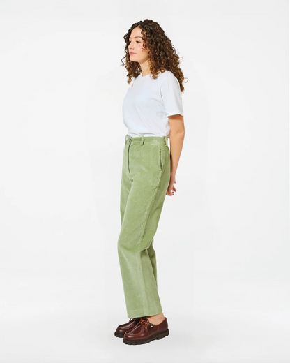 Pantalon Smokey Cord Misty Green - HomeCore