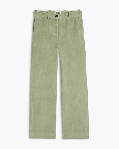Pantalon Smokey Cord Misty Green - HomeCore