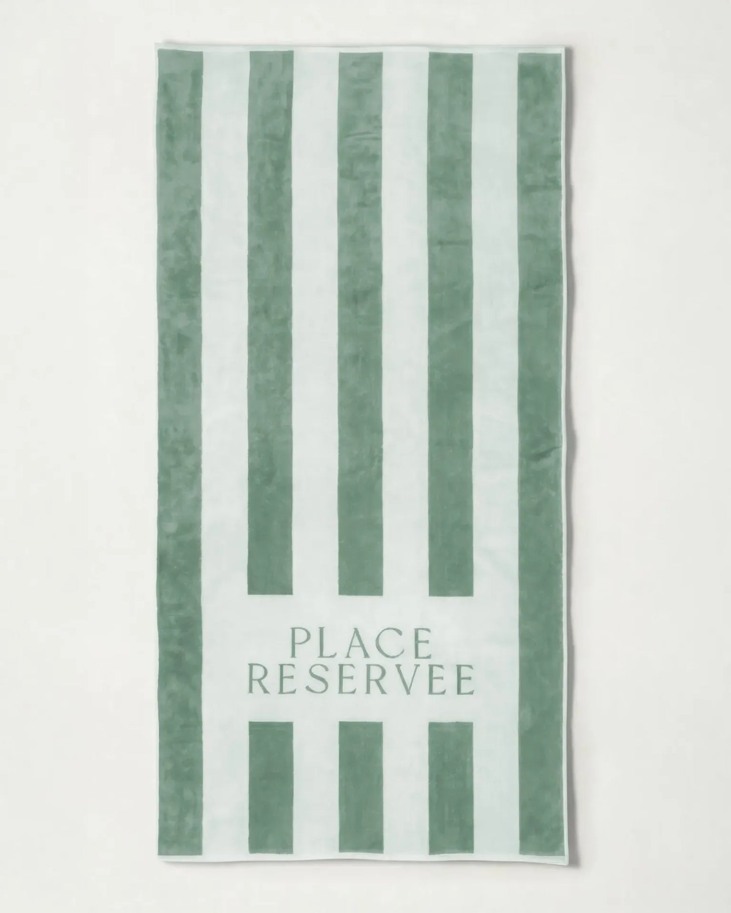 Grand drap de plage - Place réservée