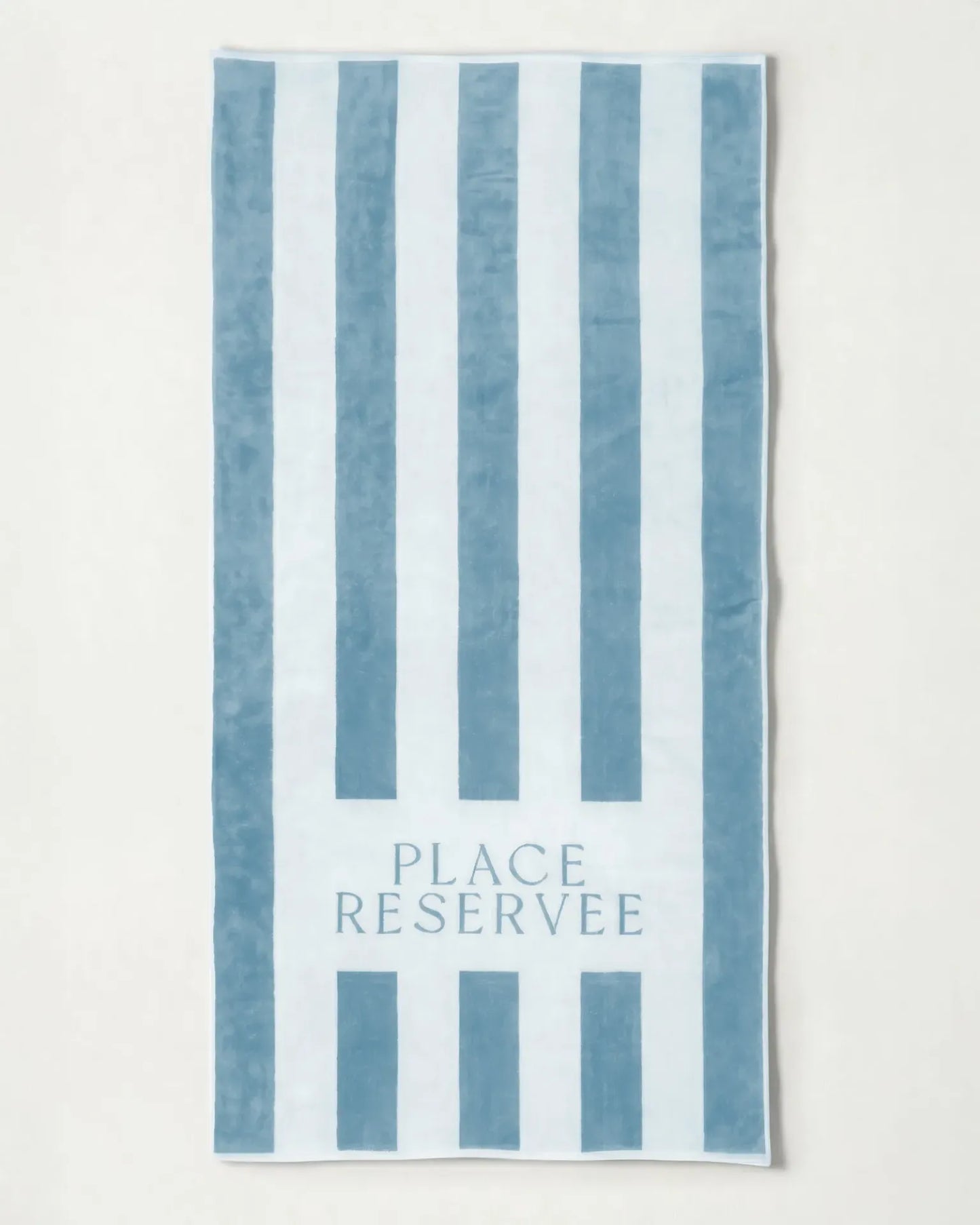 Grand drap de plage - Place réservée