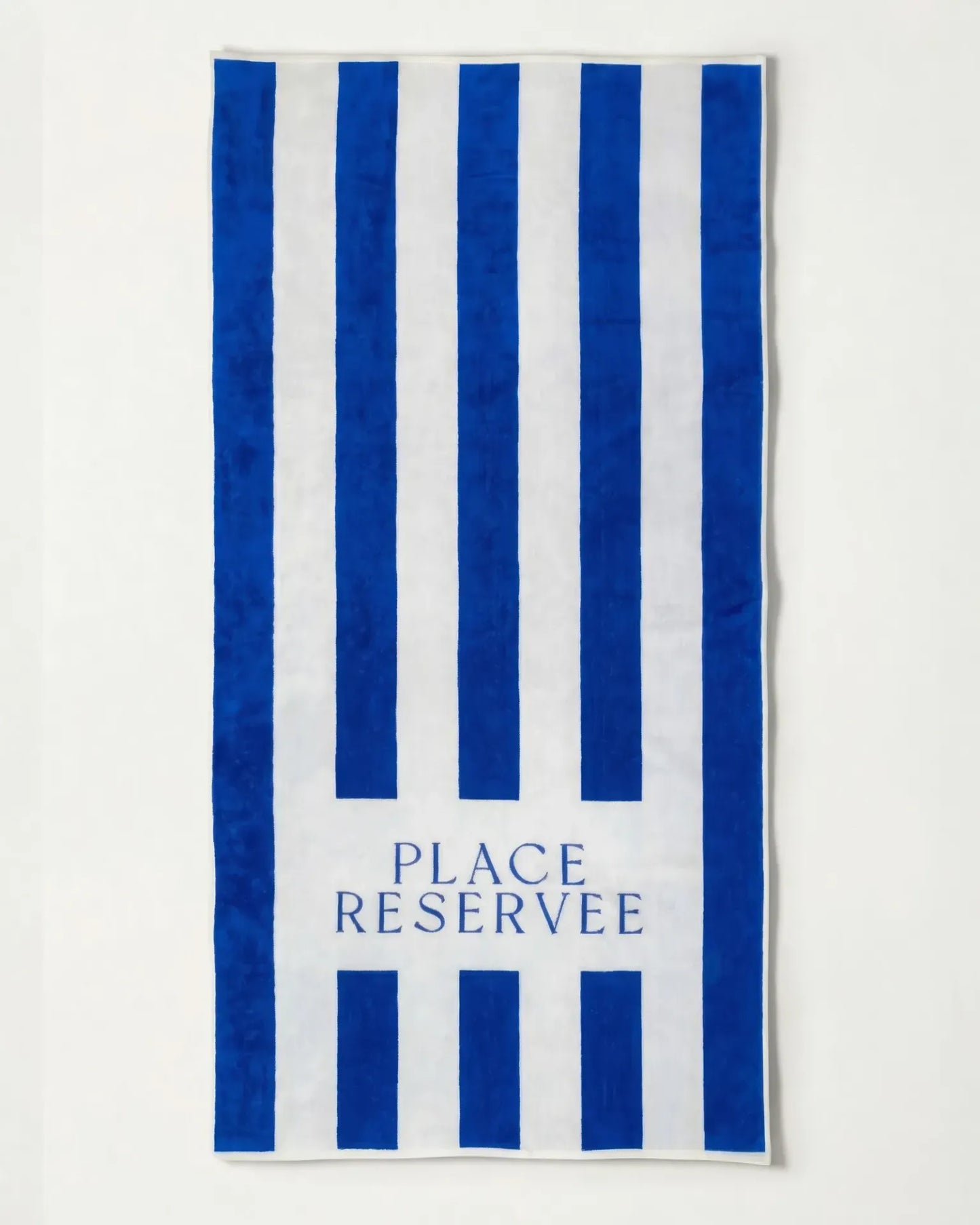 Grand drap de plage - Place réservée