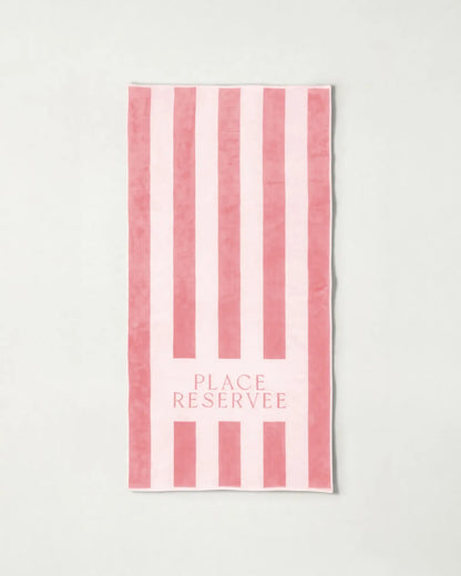 Petit drap de plage - Place réservée