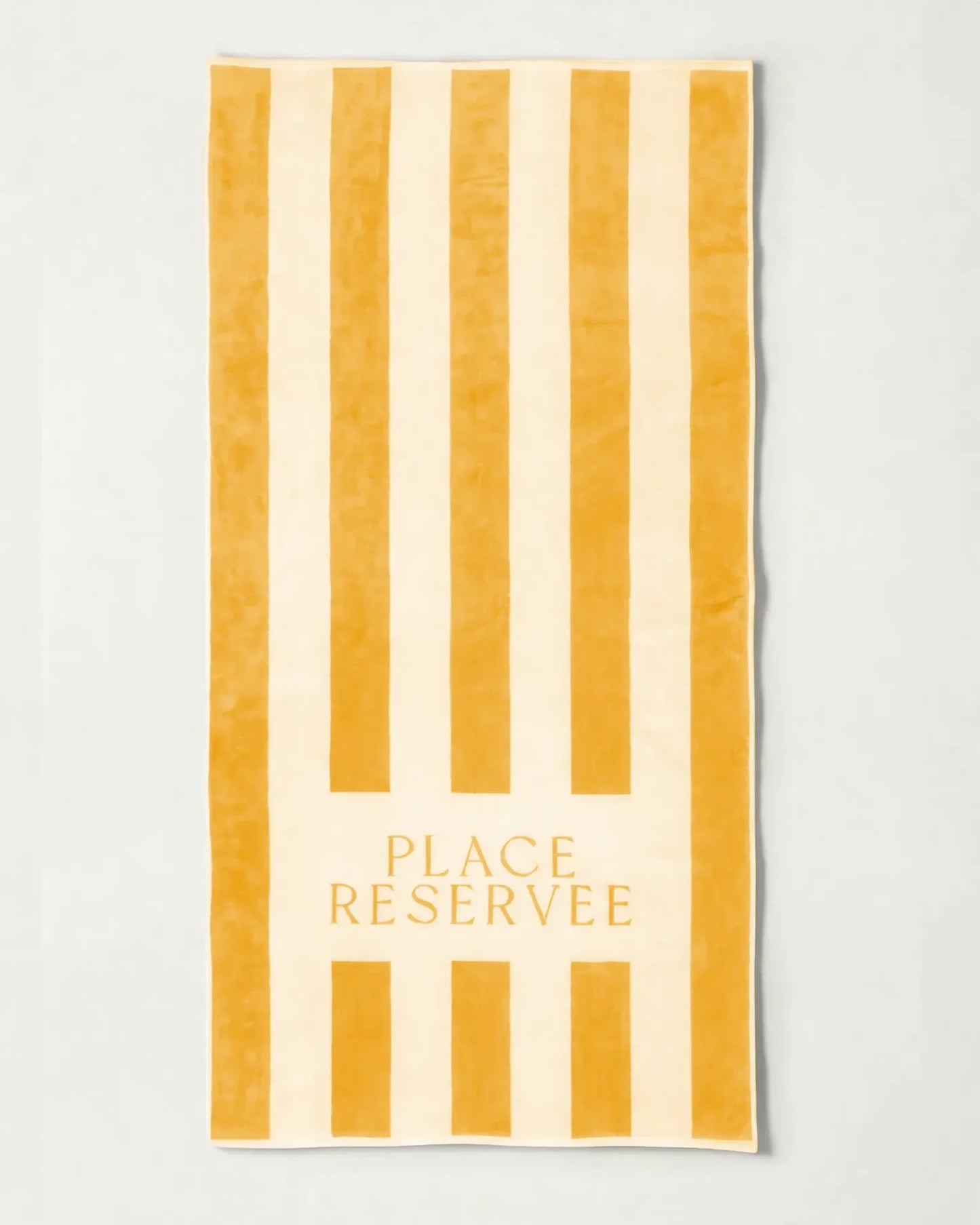 Grand drap de plage - Place réservée