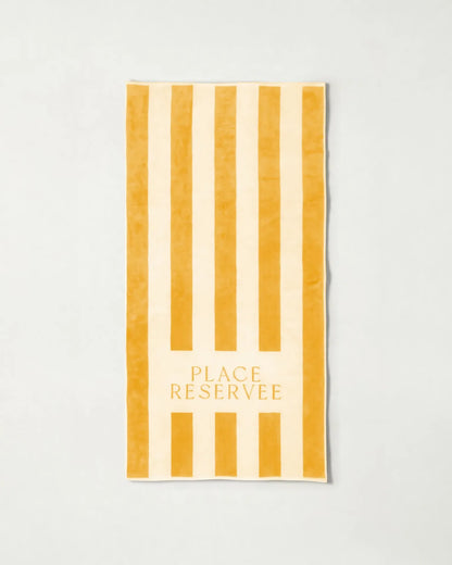 Petit drap de plage - Place réservée
