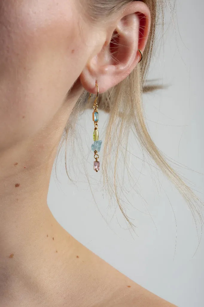 Boucles d'oreilles Studio asymétriques - Murielle Perrotti