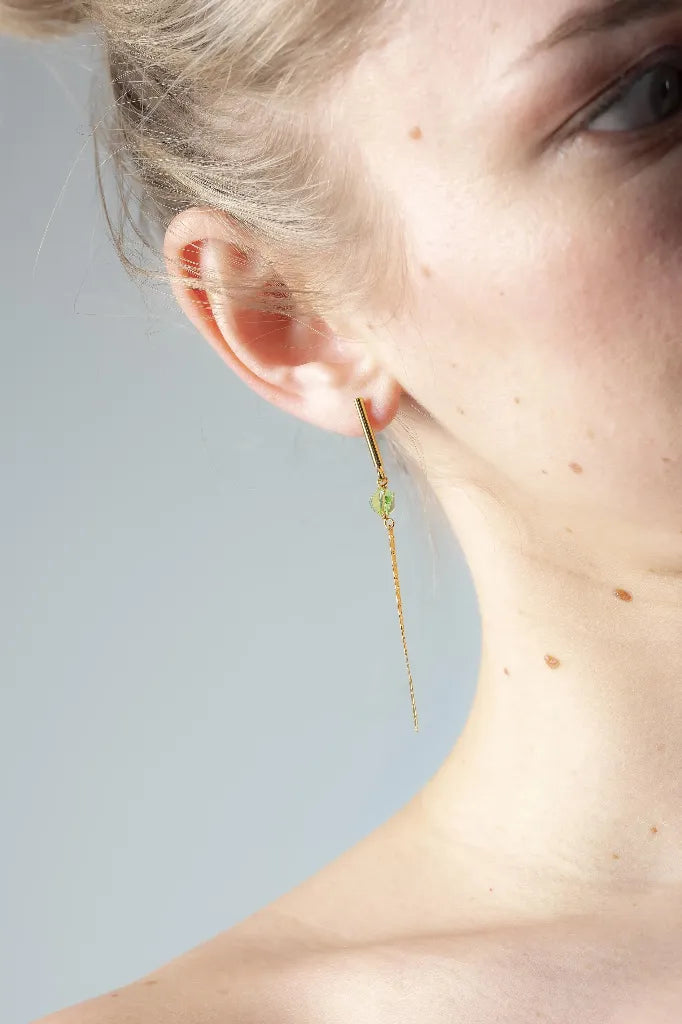 Boucles d'oreilles Vipy asymétriques - Murielle Perrotti