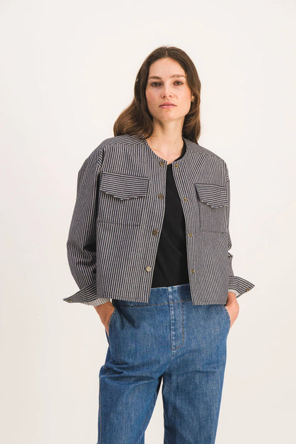 Veste Irene Rayures - SIXSŒURS