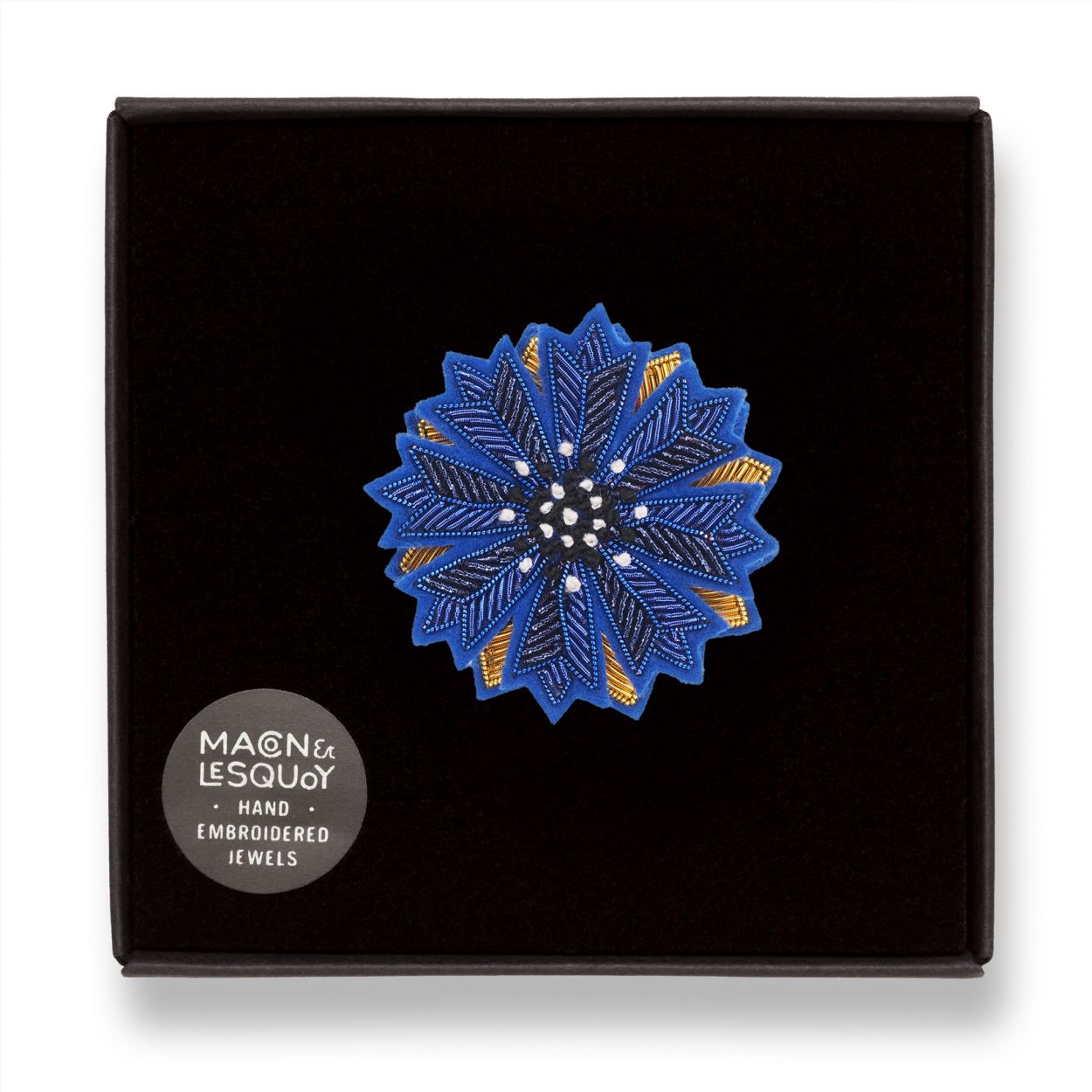 Broche 100 ans avec vous - Macon & Lesquoy