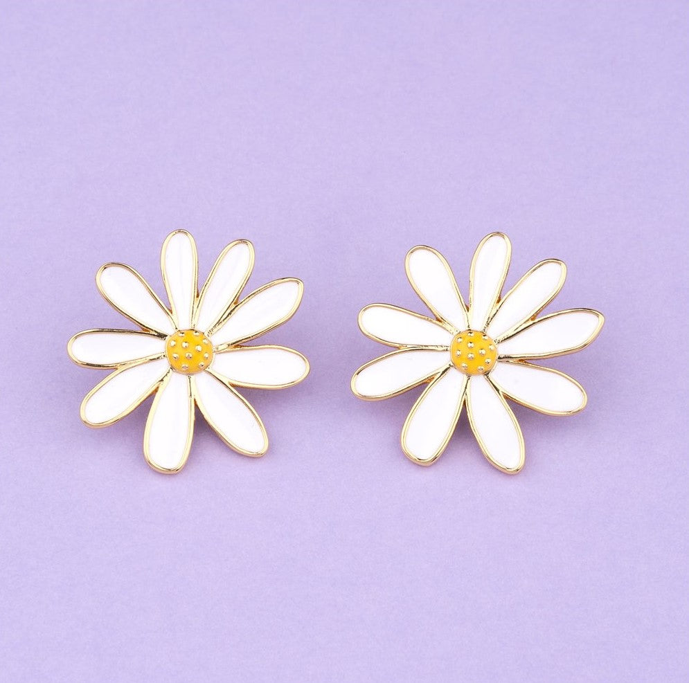 Boucles d'oreilles Marguerite - Coucou Suzette