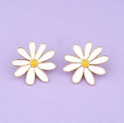 Boucles d'oreilles Marguerite - Coucou Suzette