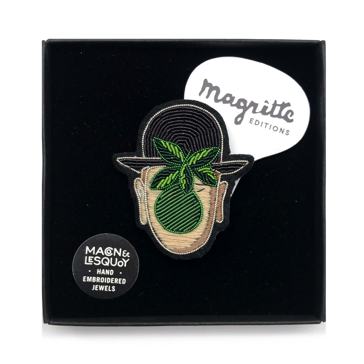 Broche Visage Pomme - Macon & Lesquoy