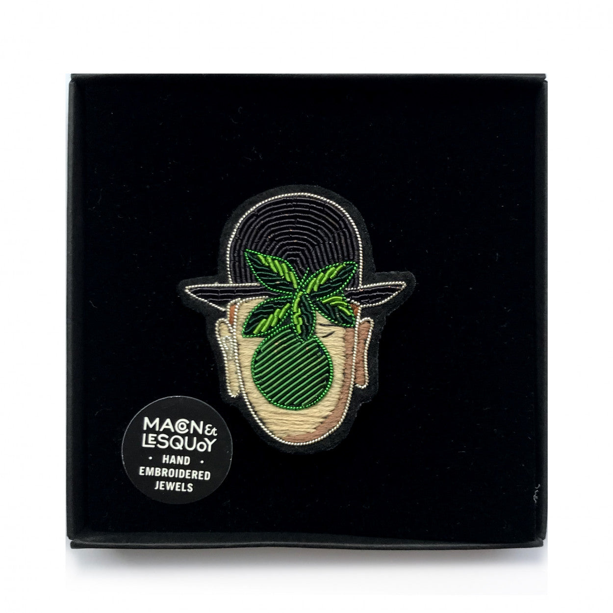 Broche Visage Pomme - Macon & Lesquoy