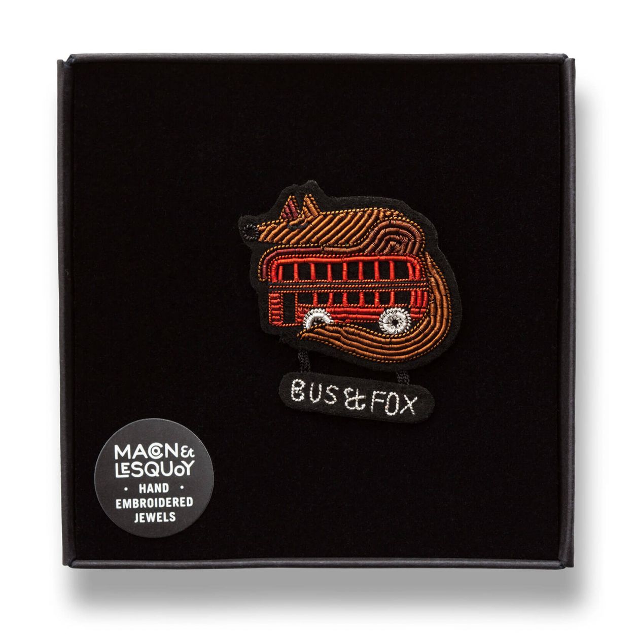 Broche Bus and Fox - Macon & Lesquoy