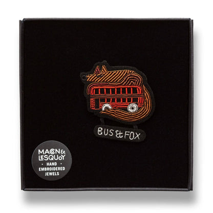 Broche Bus and Fox - Macon & Lesquoy