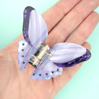 Pince à cheveux Papillon Mauve - Coucou Suzette