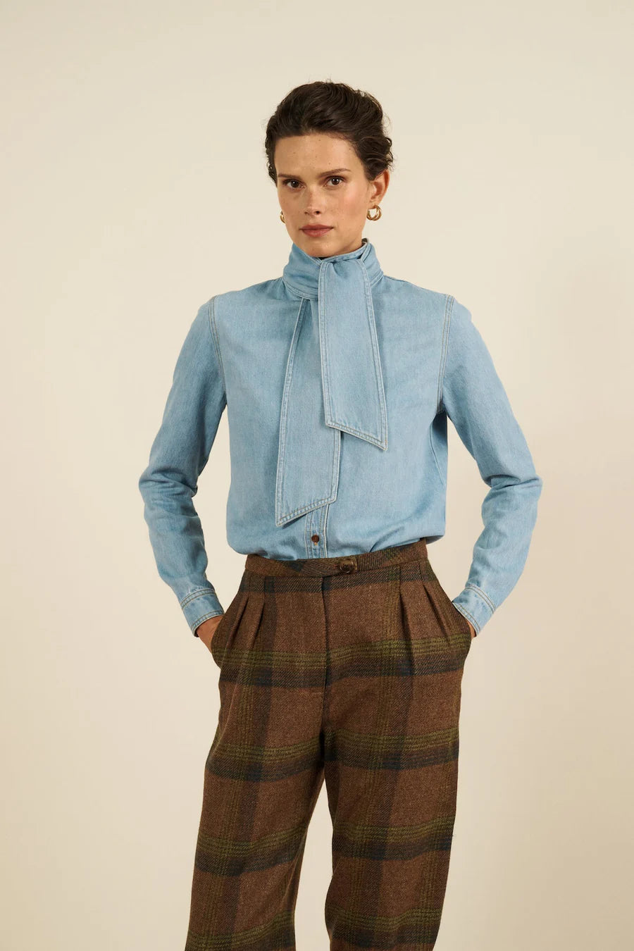 Chemise Fairy Denim - Maria de la Orden