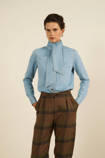 Chemise Fairy Denim - Maria de la Orden