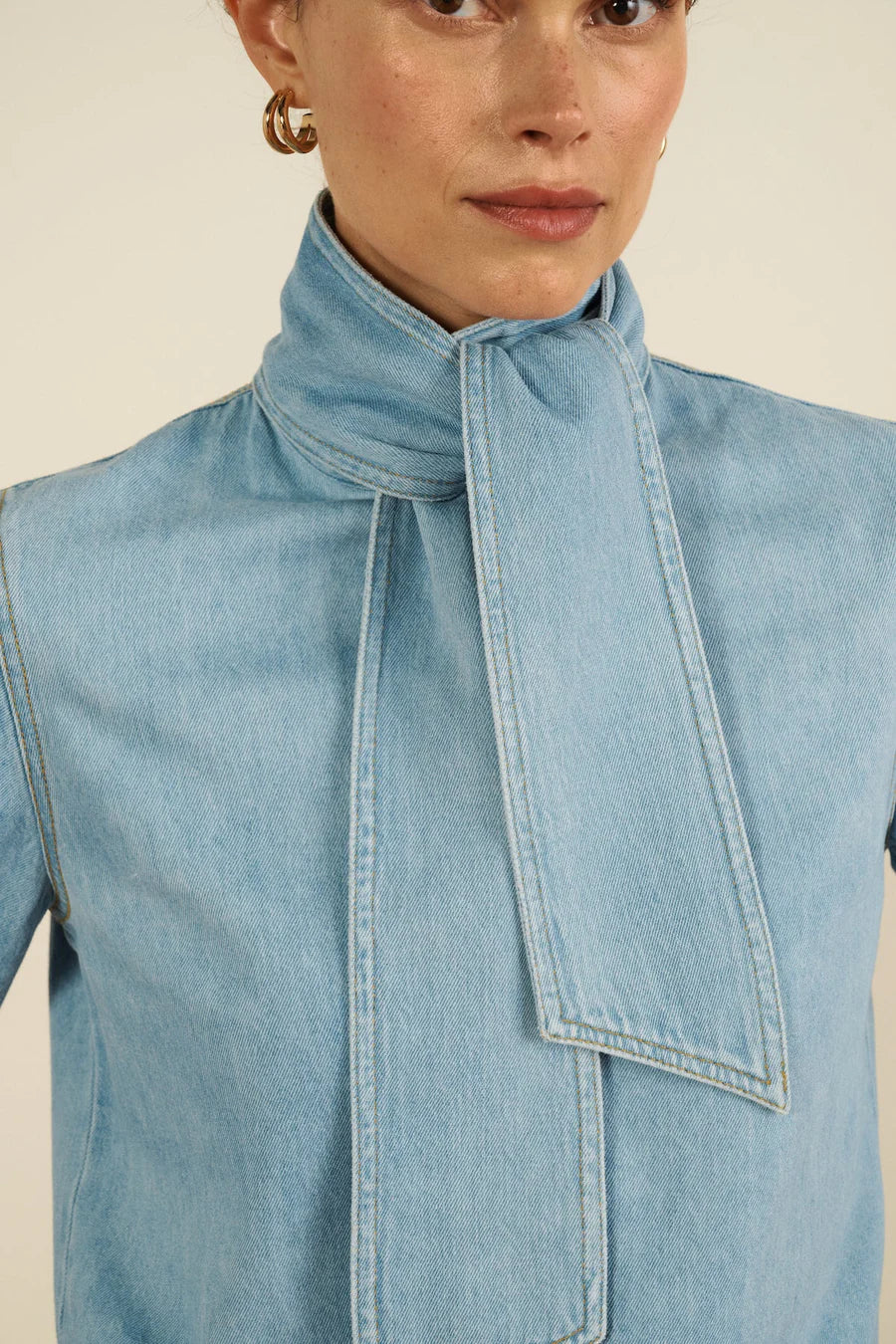 Chemise Fairy Denim - Maria de la Orden