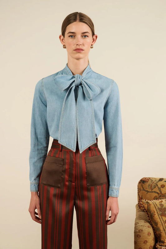 Chemise Fairy Denim - Maria de la Orden
