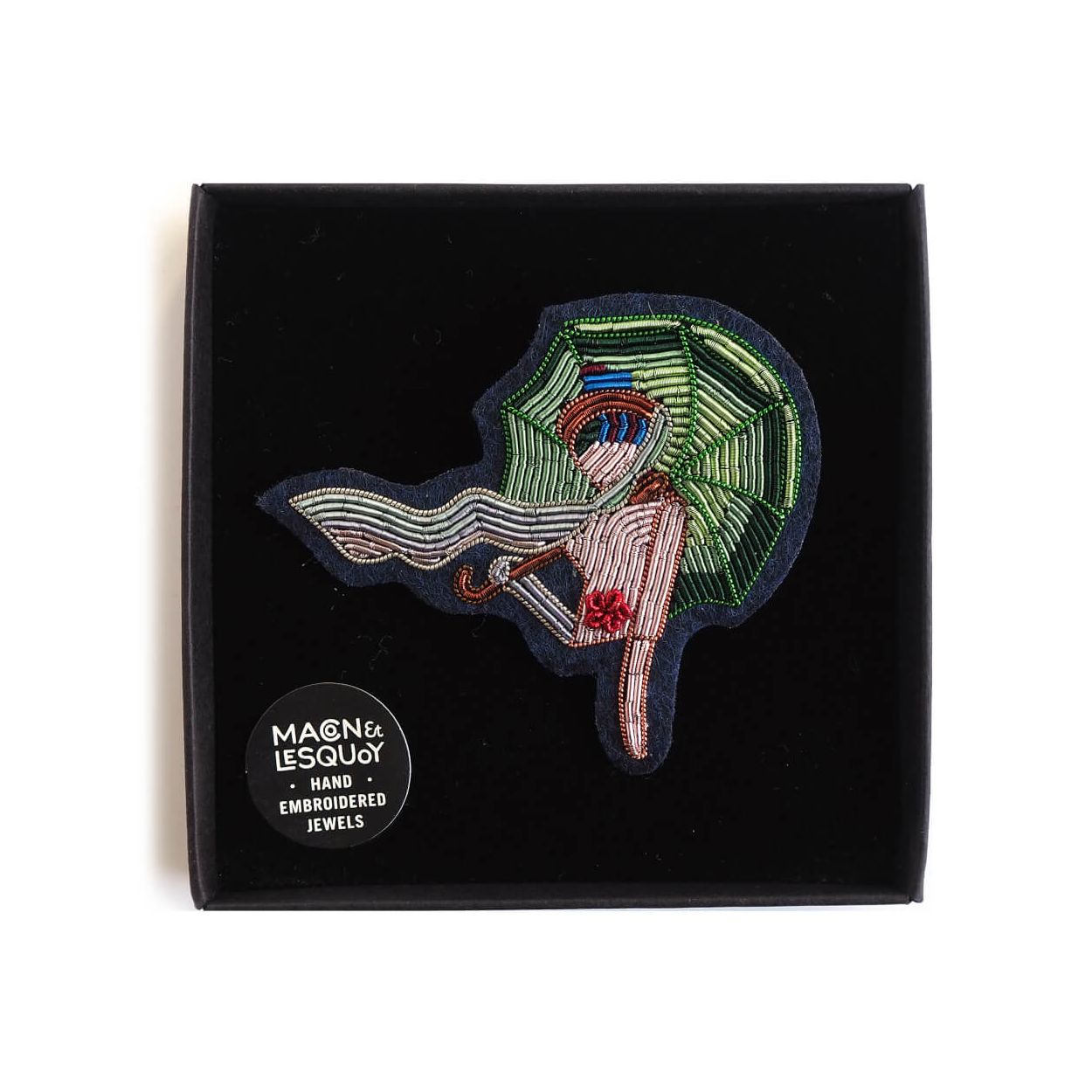 Broche Femme à l'Ombrelle - Macon & Lesquoy