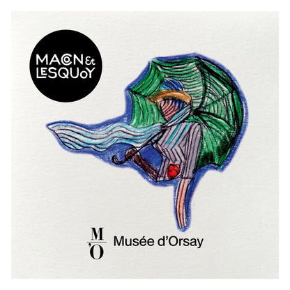 Broche Femme à l'Ombrelle - Macon & Lesquoy