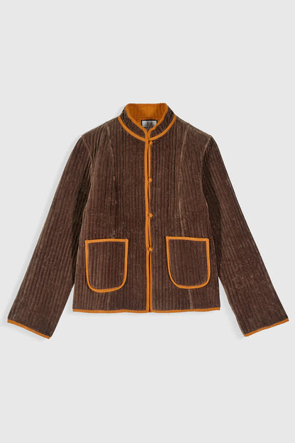 Veste Fittonia Marron - Maria de la Orden
