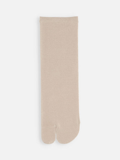 Socquette tabi unie en coton S - Tabio
