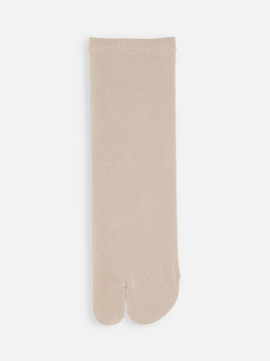 Socquette tabi unie en coton S - Tabio