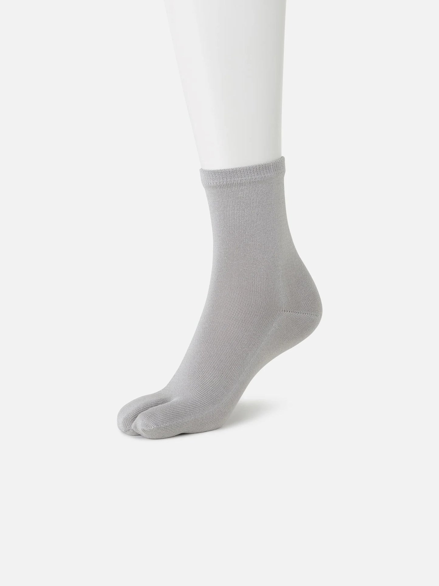 Socquette tabi unie en coton S - Tabio