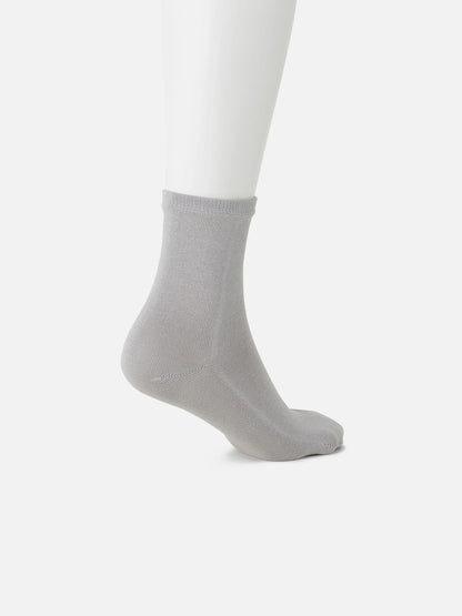 Socquette tabi unie en coton S - Tabio