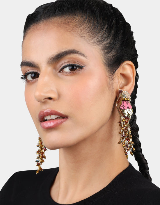 Boucles d'oreilles Kingfisher - Olivia Dar