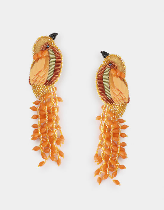 Boucles d'oreilles Kingfisher - Olivia Dar