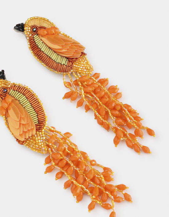 Boucles d'oreilles Kingfisher - Olivia Dar