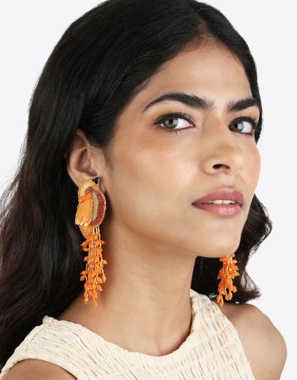Boucles d'oreilles Kingfisher - Olivia Dar