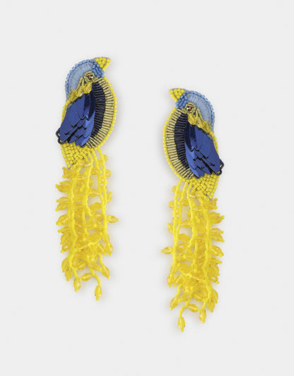 Boucles d'oreilles Kingfisher - Olivia Dar
