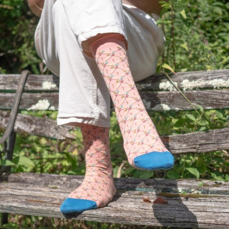 Toile de Jouy Livre Fleurs et Oiseaux - Bonne Maison