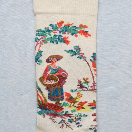 Toile de Jouy Livre La Jardinière - Bonne Maison