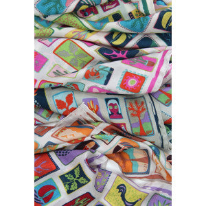 Foulard Postcard - Les Belles Vagabondes