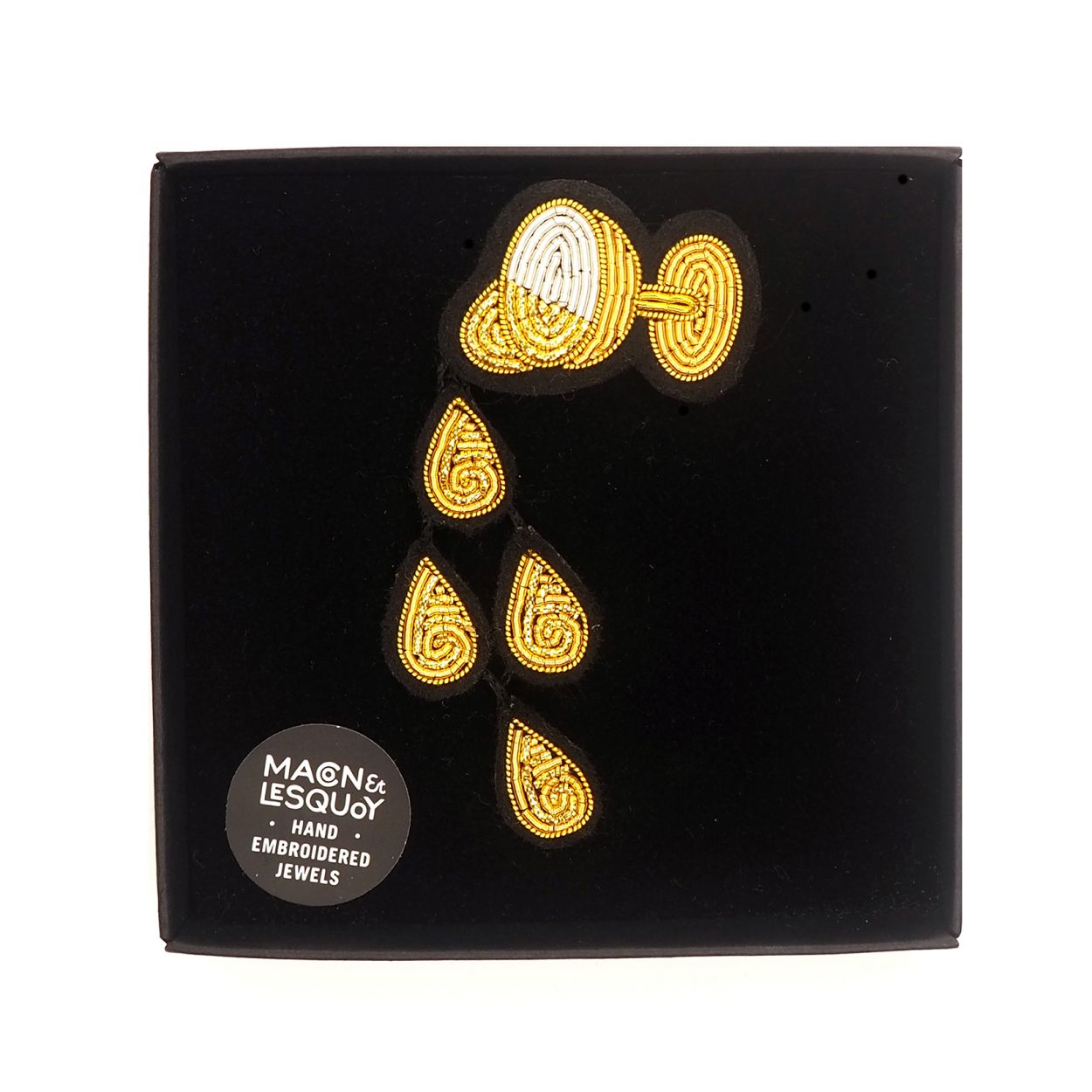 Broche Pluie de Champagne - Macon & Lesquoy