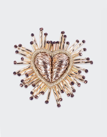 Broche Sparkle Heart - Olivia Dar
