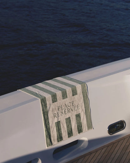 Petit drap de plage - Place réservée